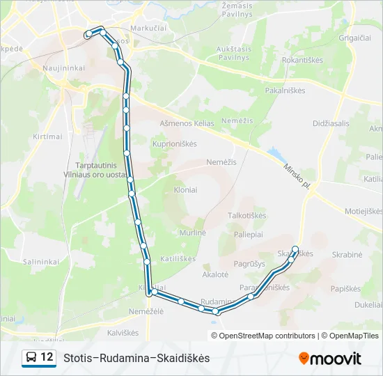 12  Line Map