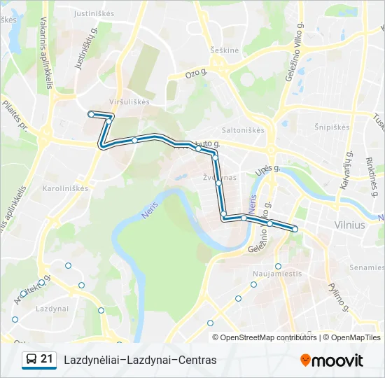 21  Line Map
