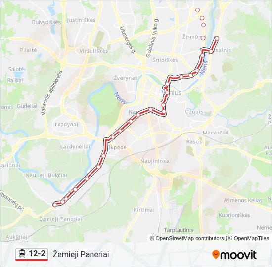  12-2: карта маршрута