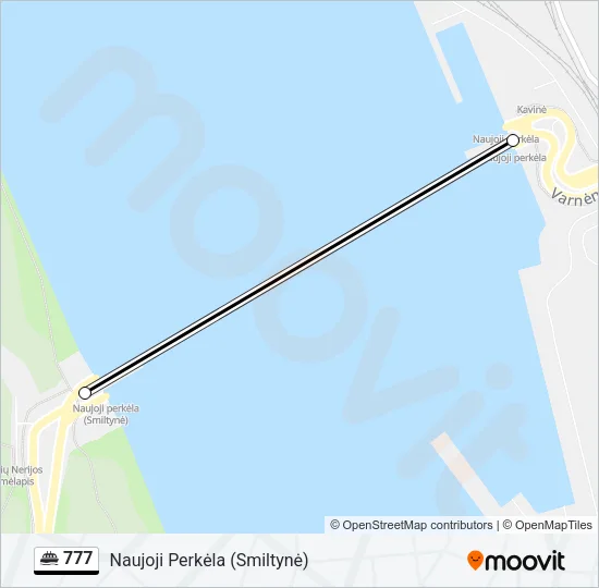 777 Ferry Line Map