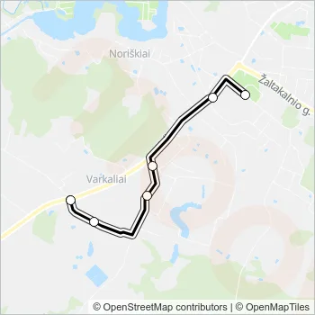 7 C Bus Line Map