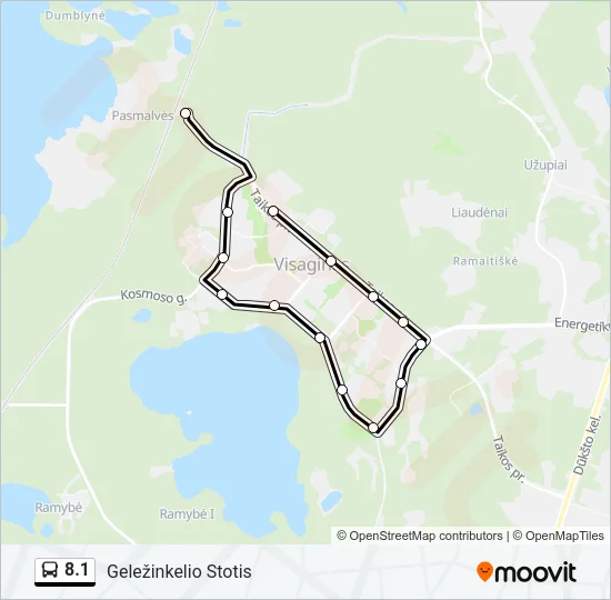 8.1 Bus Line Map