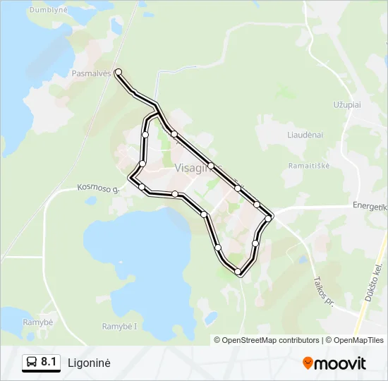 8.1 Bus Line Map