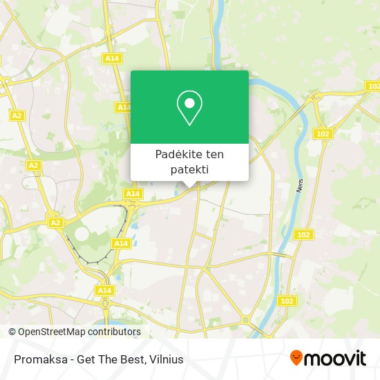 Promaksa - Get The Best žemėlapis