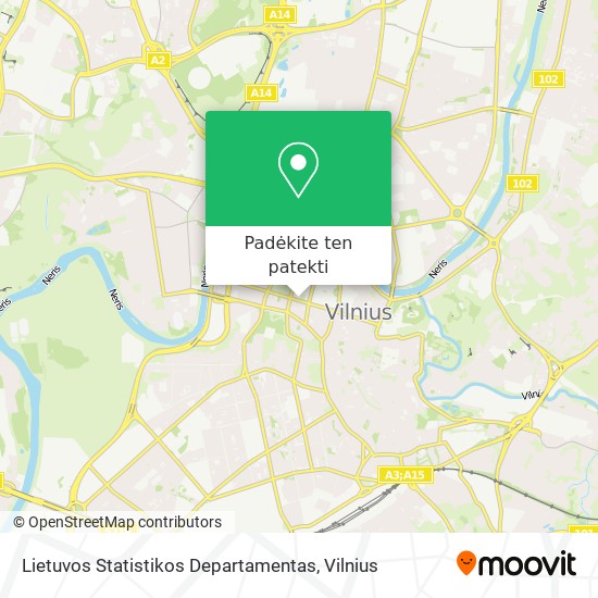 Lietuvos Statistikos Departamentas žemėlapis