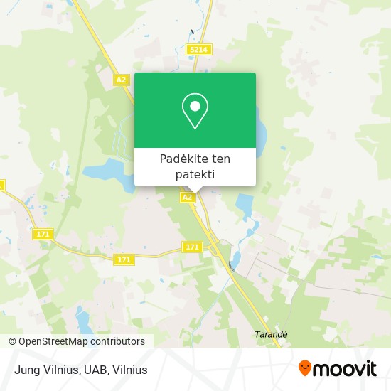 Jung Vilnius, UAB žemėlapis