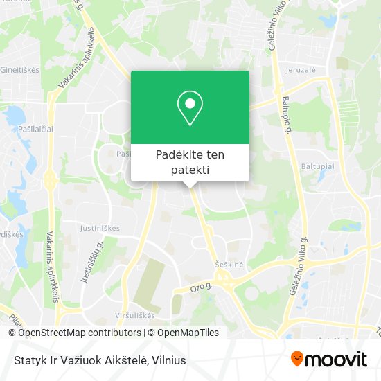 Statyk Ir Važiuok Aikštelė žemėlapis