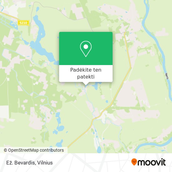 Ež. Bevardis žemėlapis