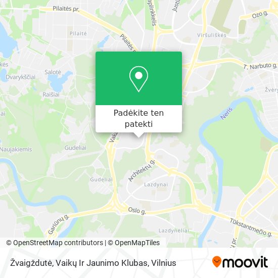 Žvaigždutė, Vaikų Ir Jaunimo Klubas žemėlapis