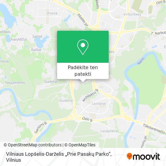 Vilniaus Lopšelis-Darželis „Prie Pasakų Parko“ žemėlapis