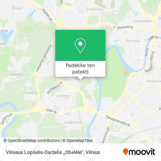 Vilniaus Lopšelis-Darželis „Obelėlė“ žemėlapis