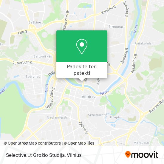 Selective.Lt Grožio Studija žemėlapis