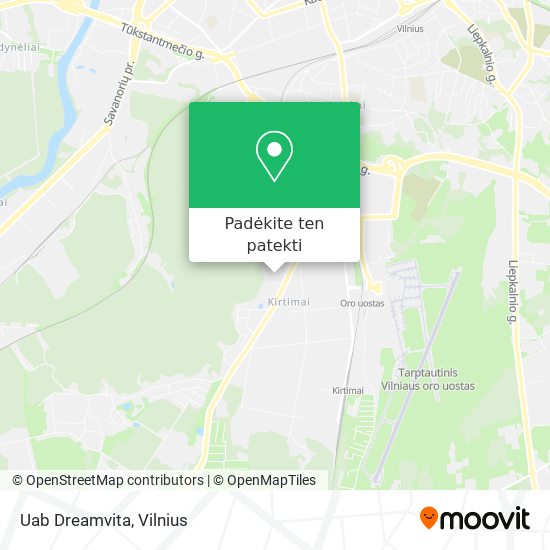 Uab Dreamvita žemėlapis