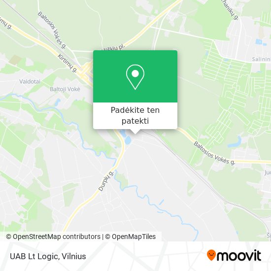 UAB Lt Logic žemėlapis