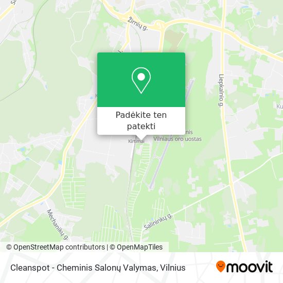 Cleanspot - Cheminis Salonų Valymas žemėlapis