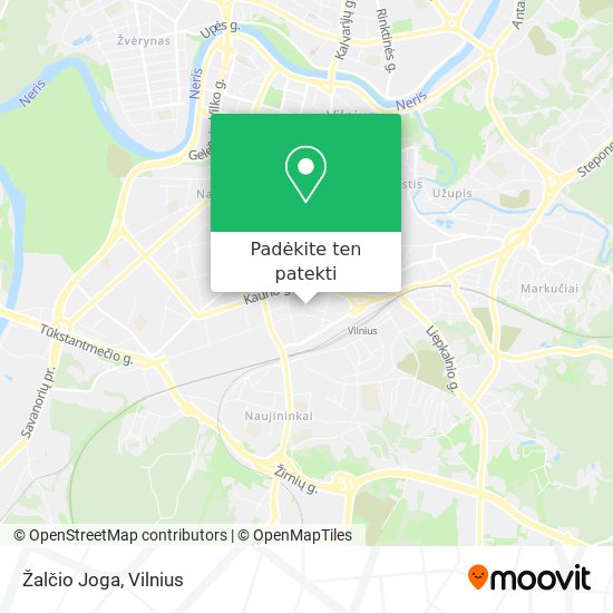 Žalčio Joga žemėlapis