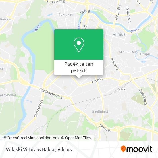 Vokiški Virtuvės Baldai žemėlapis