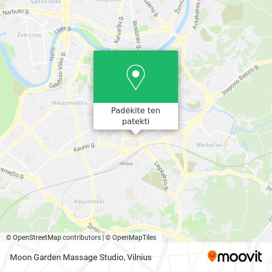 Moon Garden Massage Studio žemėlapis