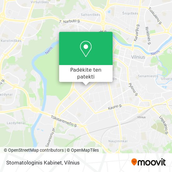 Stomatologinis Kabinet žemėlapis