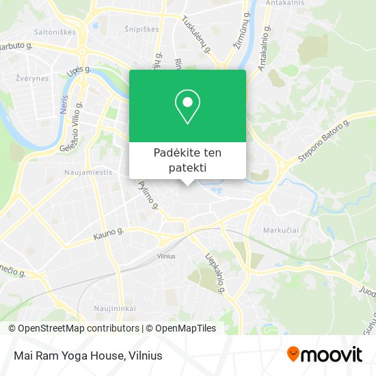 Mai Ram Yoga House žemėlapis