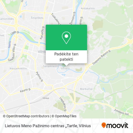 Lietuvos Meno Pažinimo centras „Tartle žemėlapis
