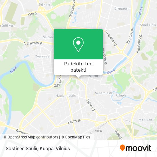 Sostinės Šaulių Kuopa žemėlapis