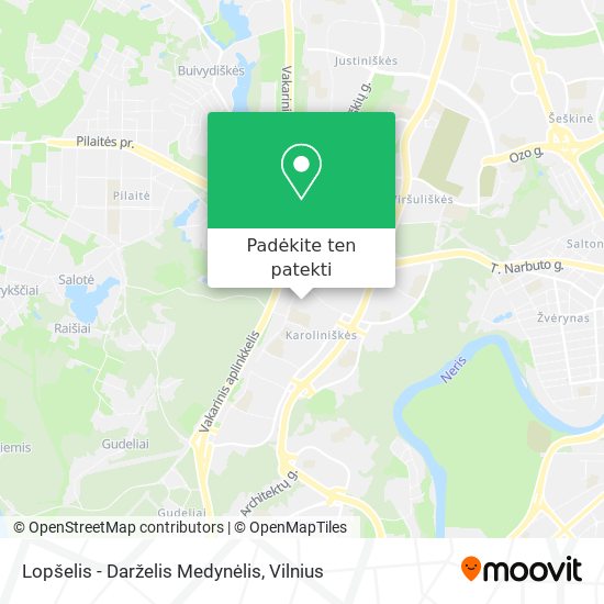 Lopšelis - Darželis Medynėlis žemėlapis