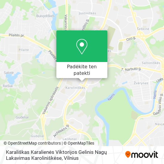 Karališkas Karalienės Viktorijos Gelinis Nagų Lakavimas Karoliniškėse žemėlapis