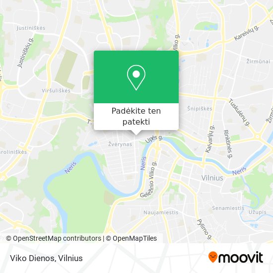 Viko Dienos žemėlapis