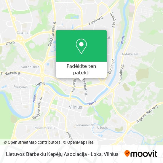 Lietuvos Barbekiu Kepėjų Asociacija - Lbka žemėlapis