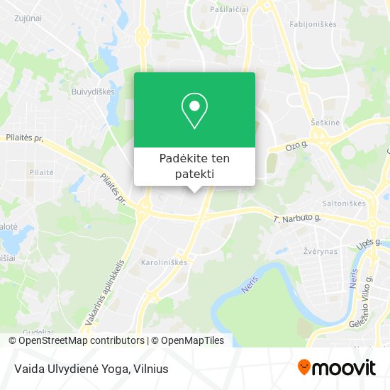 Vaida Ulvydienė Yoga žemėlapis