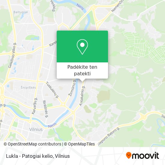 Lukla - Patogiai kelio žemėlapis
