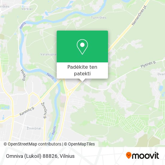 Omniva (Lukoil) 88826 žemėlapis