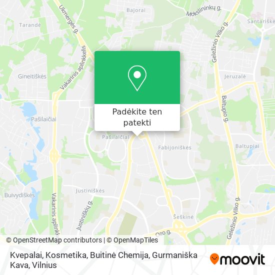 Kvepalai, Kosmetika, Buitinė Chemija, Gurmaniška Kava žemėlapis
