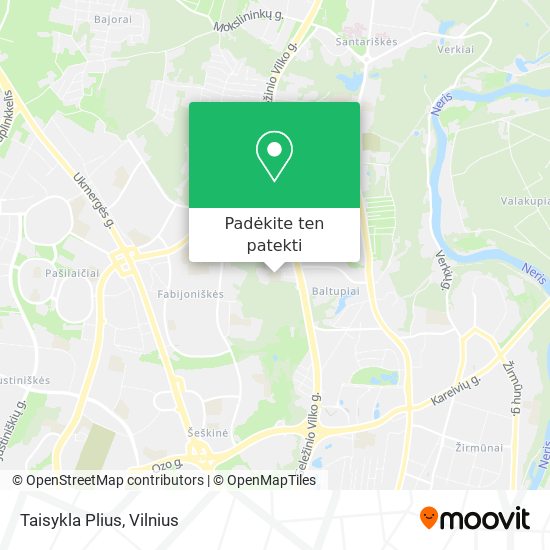 Taisykla Plius žemėlapis