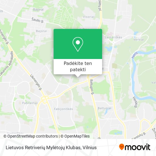 Lietuvos Retriverių Mylėtojų Klubas žemėlapis