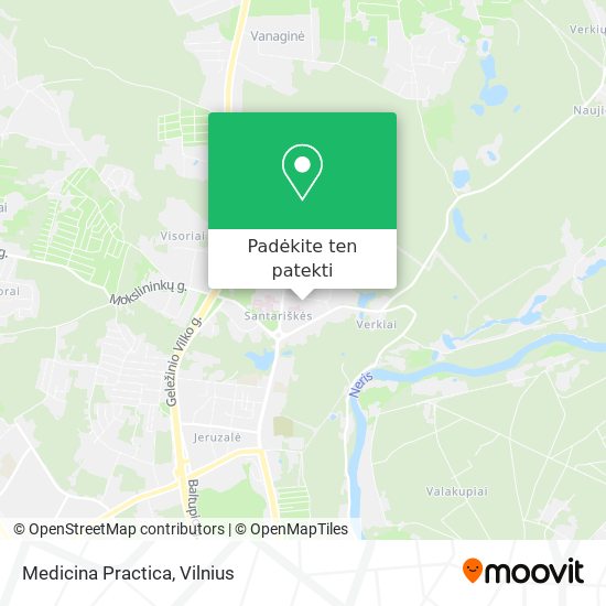 Medicina Practica žemėlapis