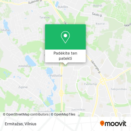 Ermitažas žemėlapis