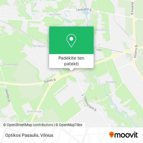 Optikos Pasaulis žemėlapis