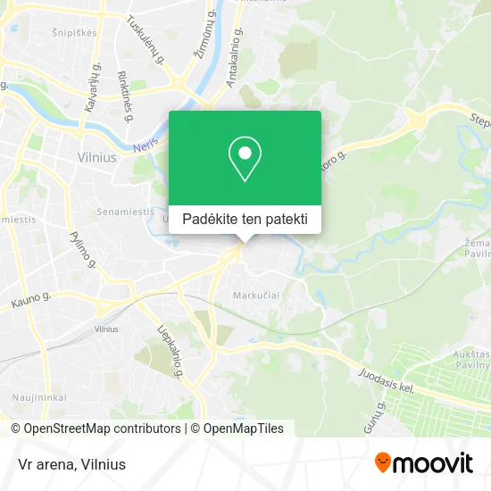 Vr arena žemėlapis