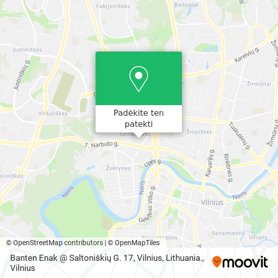 Banten Enak @ Saltoniškių G. 17, Vilnius, Lithuania. žemėlapis