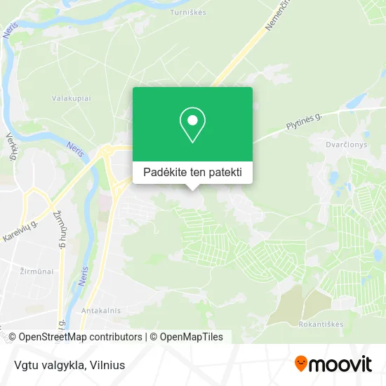 Vgtu valgykla žemėlapis