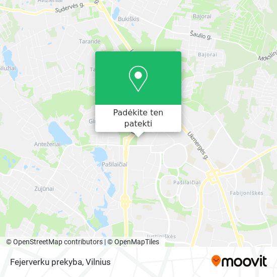 Fejerverku prekyba žemėlapis