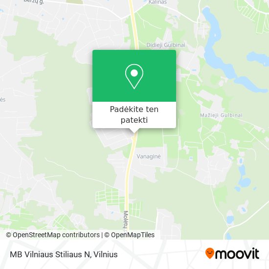 MB Vilniaus Stiliaus N žemėlapis