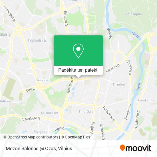 Mezon Salonas @ Ozas žemėlapis