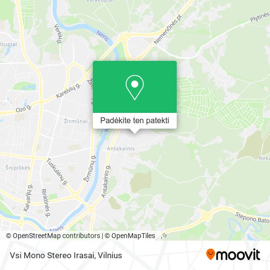 Vsi Mono Stereo Irasai žemėlapis
