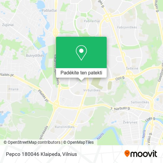 Pepco 180046 Klaipeda žemėlapis