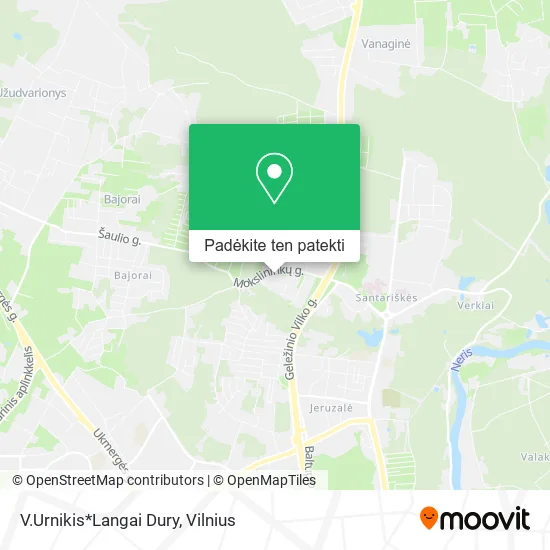 V.Urnikis*Langai Dury žemėlapis