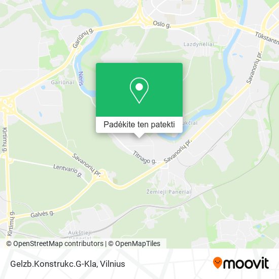 Gelzb.Konstrukc.G-Kla žemėlapis