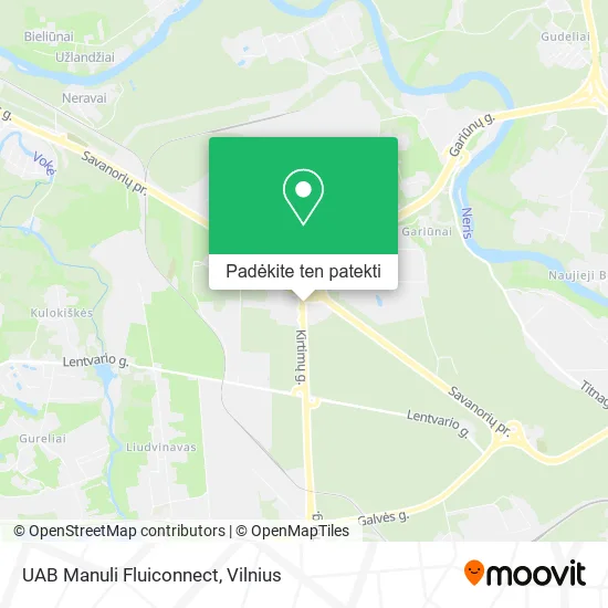 UAB Manuli Fluiconnect žemėlapis
